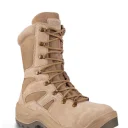 Ботинки с высокими берцами "КОБРА", нат.кожа/текстиль, цвет: бежевый