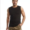 Безрукавка-афганка черная