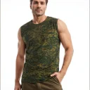 Безрукавка-афганка "Цифра зеленая"