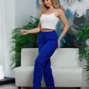 Брюки SVforma женские васильковые