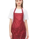Фартук нейлоновый бордовый РАСПРОДАЖА 20%