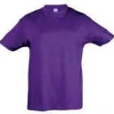 Футболка детская Regent Kids 150, темно-фиолетовая