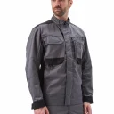 Костюм "ГОРОД" куртка/брюки, цвет: Т.СЕРЫЙ/ЧЕРНЫЙ