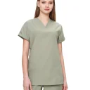 Костюм женский "Эрла" зеленый воск