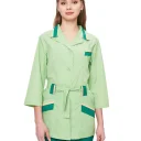 Костюм женский "Капель" т-зеленый с салатовым и бежевым АКЦИОННАЯ ЦЕНА -20% ДО 30.11.2025