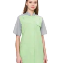 Костюм женский "Октава" серый с салатовым