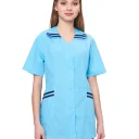 Костюм женский "Сфера" св-голубой с т-синим