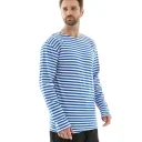 Лонгслив ТЕЛЬНЯШКА C1ML0301, зима, цвет Синий, Белый