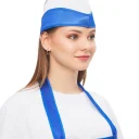 Пилотка нейлоновая васильковая РАСПРОДАЖА 40%