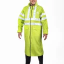Плащ ВВЗ сигнальный нейлон с ПВХ лимонный