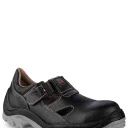 Полуботинки кожаные с перфорацией РЕДГРЕЙ ПУ/ТПУ, металлический подносок,антипрокольная стелька