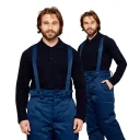 Брюки мужские утеплённые "Стандарт" тёмно-синие