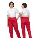 Брюки женские "Хирург" красные