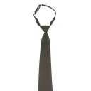 Галстук форменный на мягкой резинке с регулируемой длиной чёрный