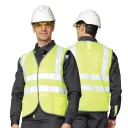 Жилет сигнальный "Спектр Лайт 3" лимонный на липкой ленте