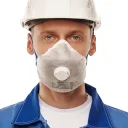 Респиратор с клапаном выдоха АЛИНА®-АВ FFP2 NR D (аналог 3М 9922P)