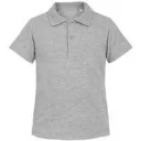 Рубашка поло детская Virma Kids, серый меланж