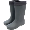 Сапоги ЭВА АВРОРА (ЖАНЕТТ) женские, утепленные (нетк. полотно), серые