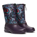 Сапоги ЭВА модель 321/01 (ДЮНА) женские, утепленные (жар-птица/т.сливовый)