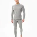 Термобельё в комплекте (фуфайка. кальсоны) EcoDry RealMan серое
