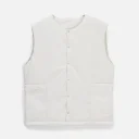 Жилет унисекс Veter, молочно-белый