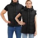 Жилет утеплённый "ДЕЛЬТА" , цвет: черный, ткань: Дюспо