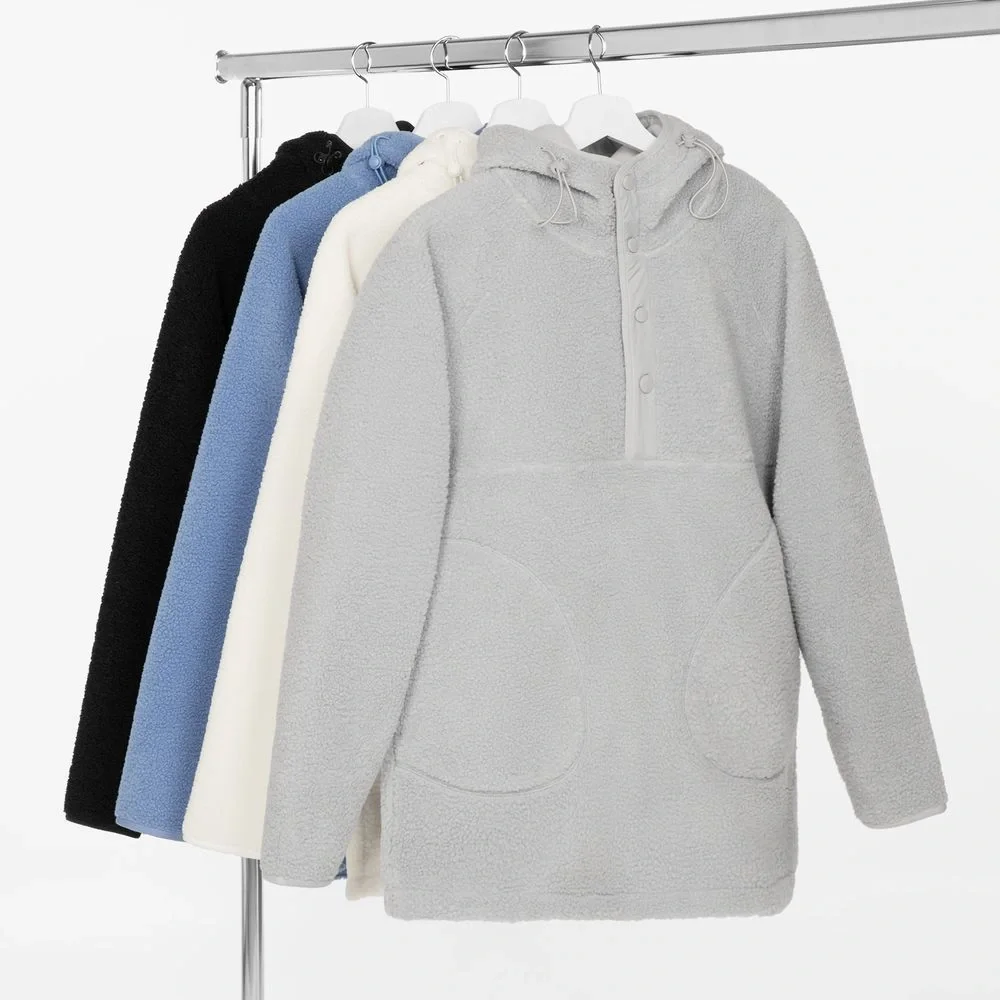 Анорак унисекс Oblako, молочно-белый - фото 3