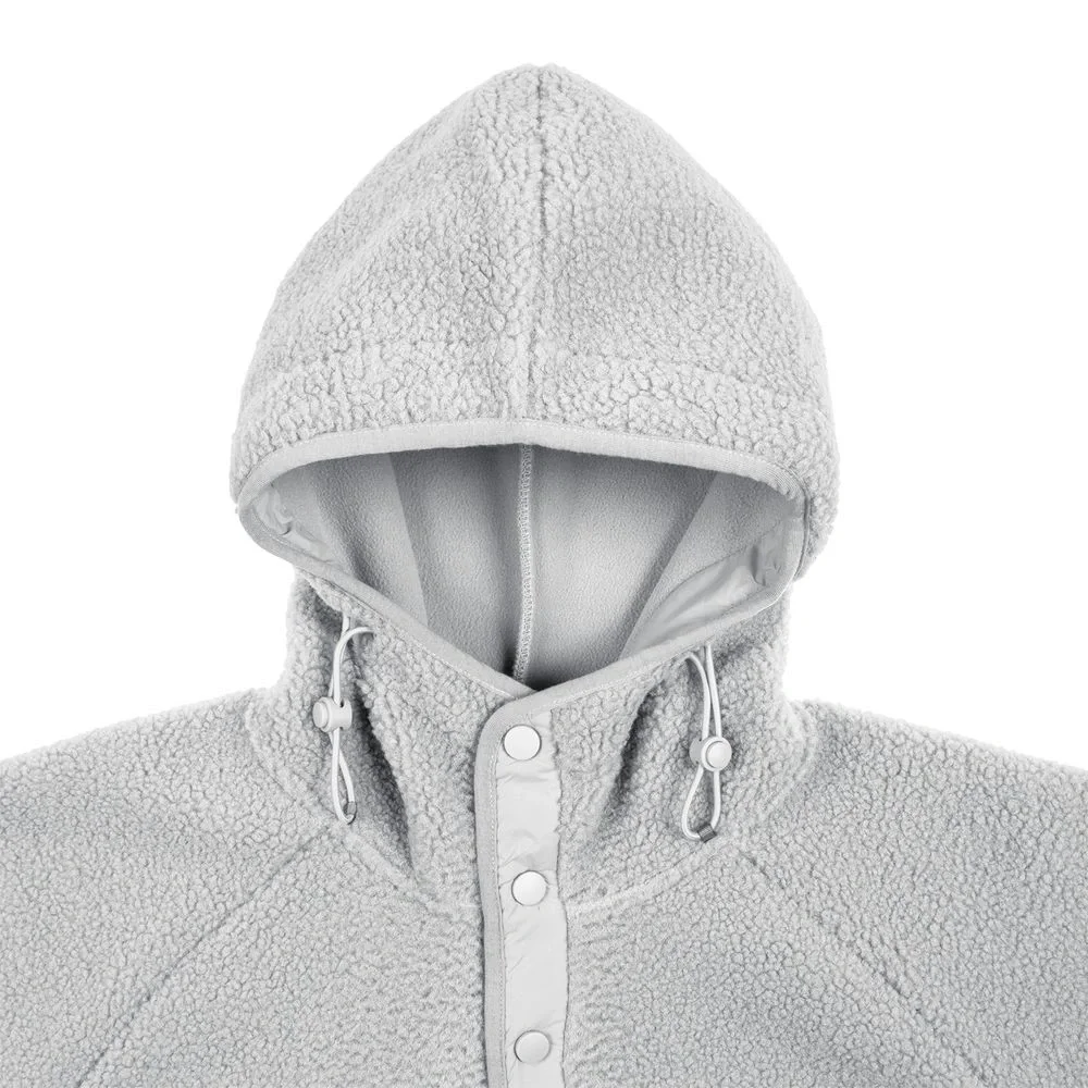 Анорак унисекс Oblako, светло-серый - фото 4