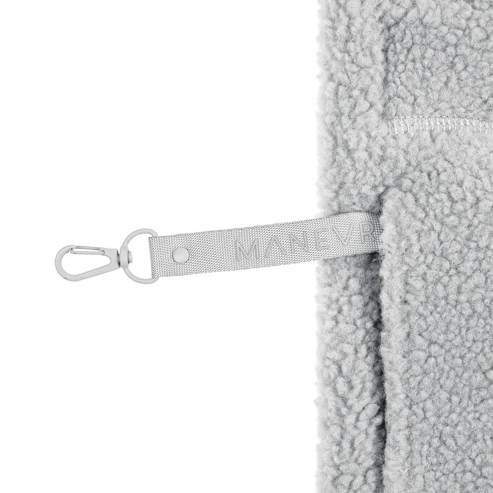 Анорак унисекс Oblako, светло-серый - фото 8