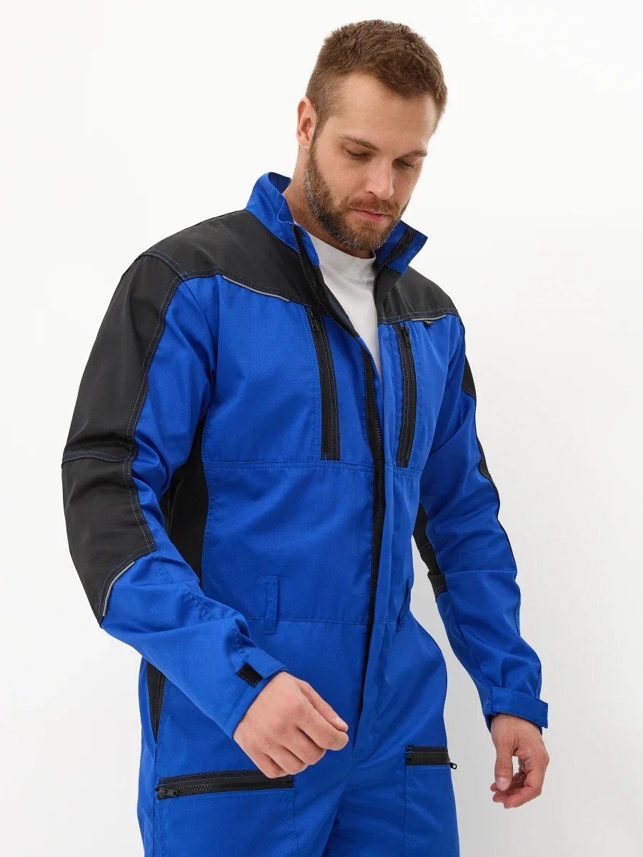 Комбинезон Орион (тк.35% хлопок, 65% пэ), васильковый - фото 11