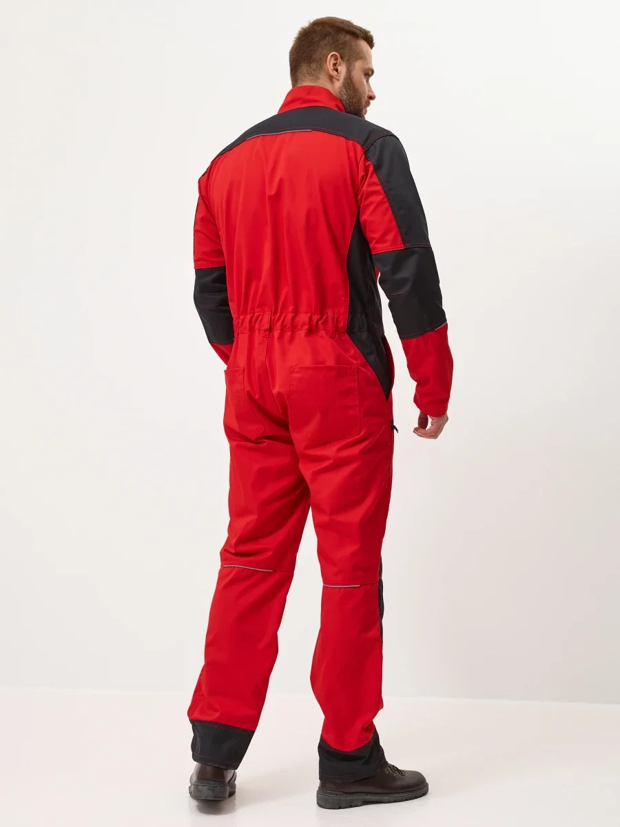 Комбинезон Орион (тк.35% хлопок, 65% пэ), красный - фото 7