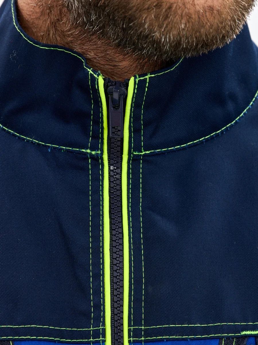 Куртка Волна-3 (35% хл.65% пэ), васильковый/синий - фото 10