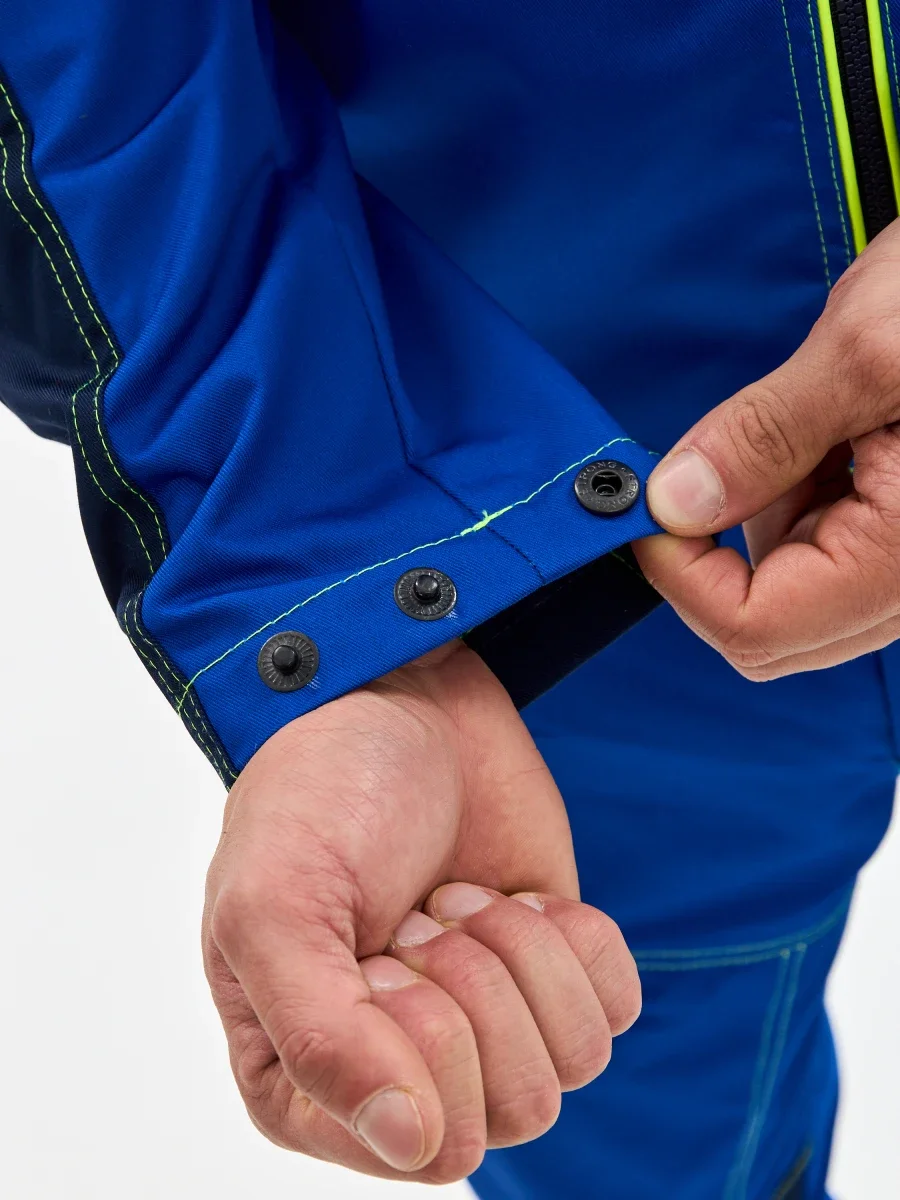 Куртка Волна-3 (35% хл.65% пэ), васильковый/синий - фото 13