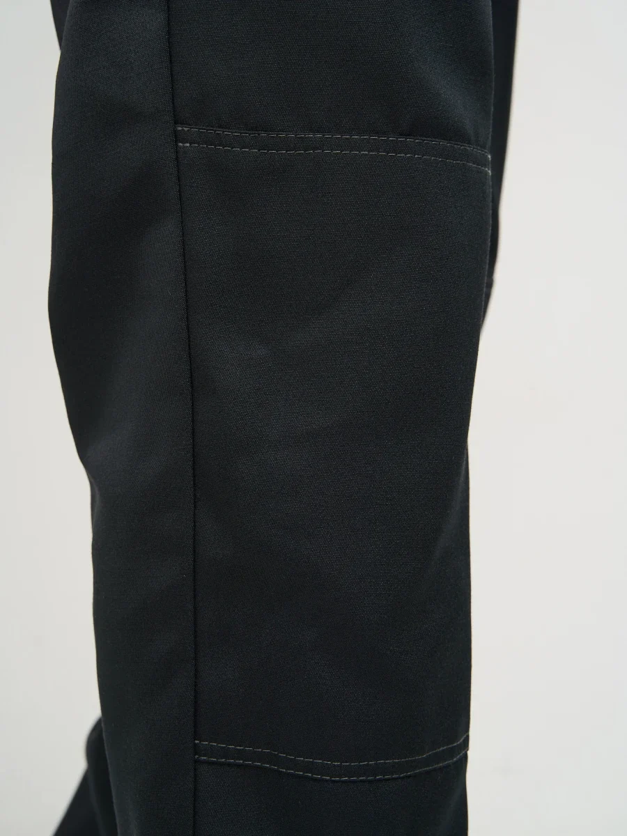 Брюки Балтика (тк.35% хлопок, 65% пэ), черные - фото 22
