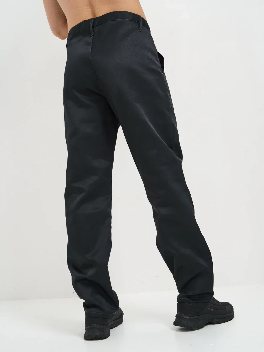 Брюки Балтика (тк.35% хлопок, 65% пэ), черные - фото 26