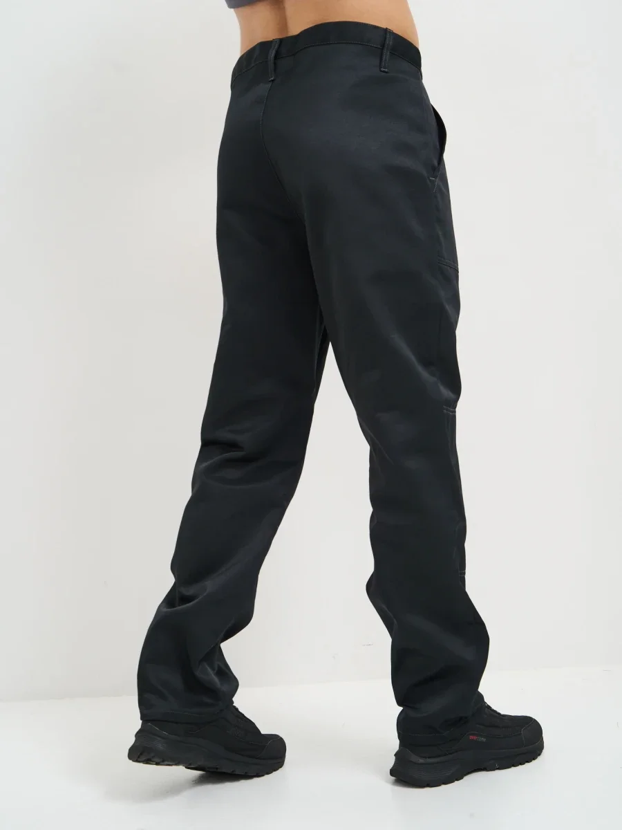 Брюки Балтика (тк.35% хлопок, 65% пэ), черные - фото 29