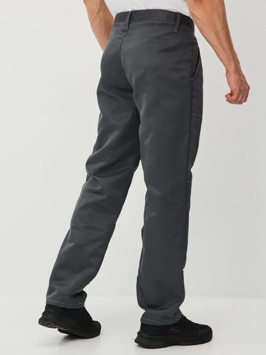 Брюки Балтика (тк.35% хлопок, 65% пэ), серые - фото 5