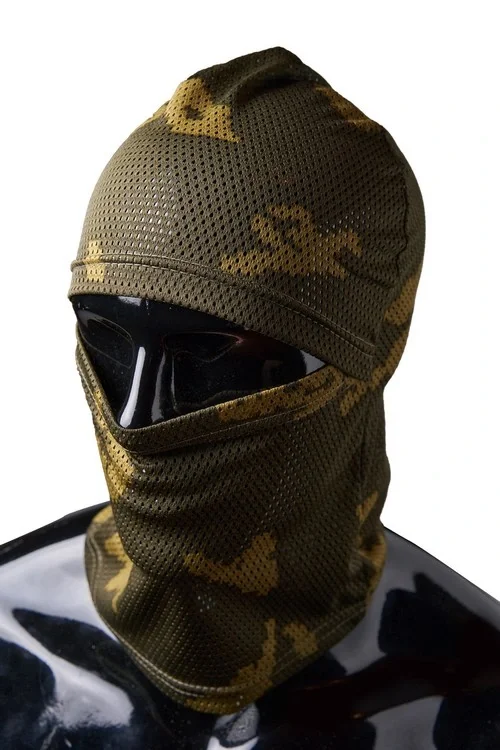 Балаклава-маска C3MY0301 цвет Желтая Березка, сетка - фото 1