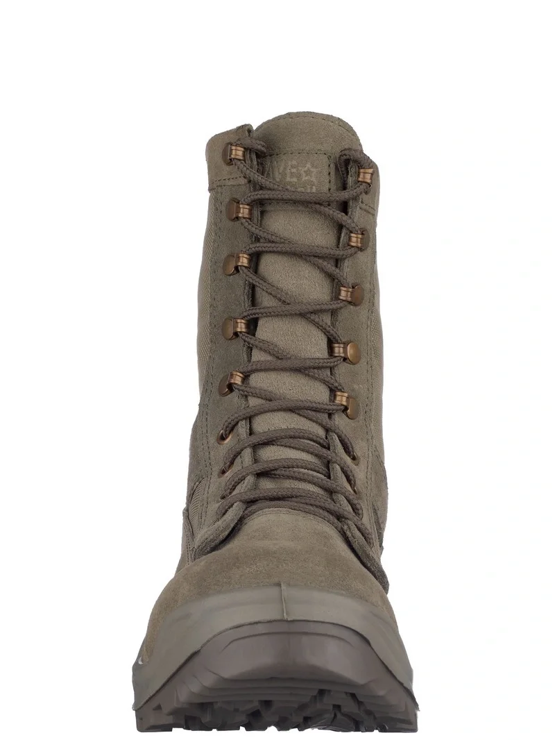 Ботинки с высокими берцами "Ховард" хаки, натуральная кожа - фото 2