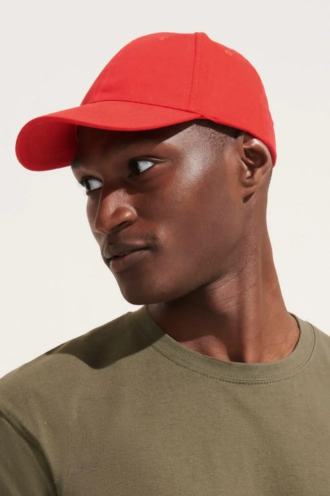 Бейсболка Apollo, красная - фото 6