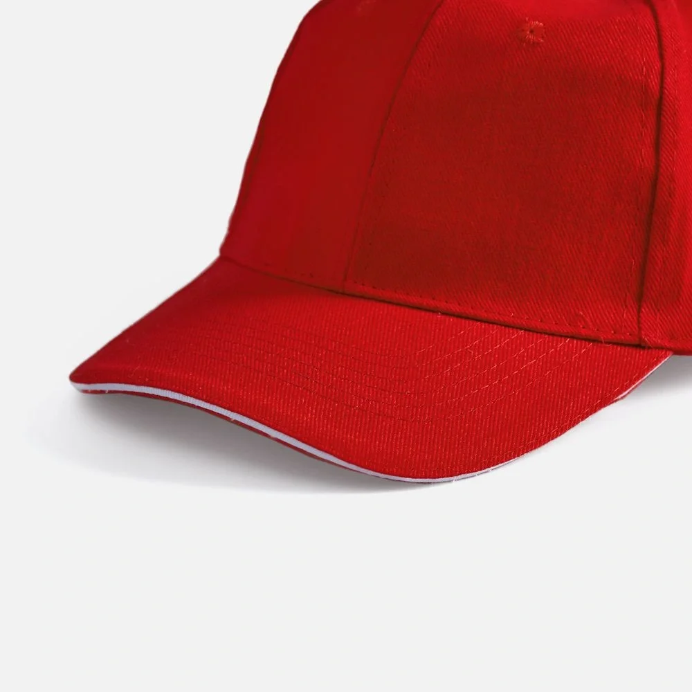 Бейсболка Buffalo, красная с белым - фото 8