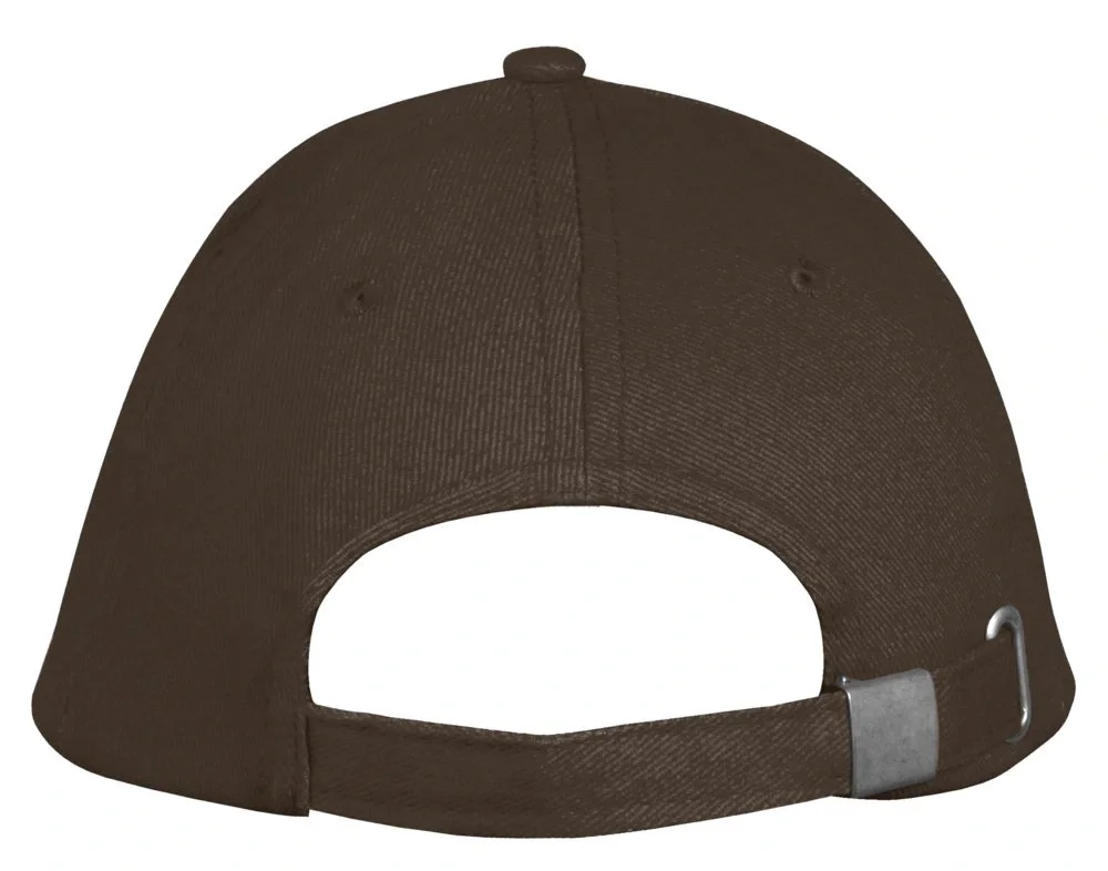 Бейсболка Long Beach, коричневая с бежевым - фото 4
