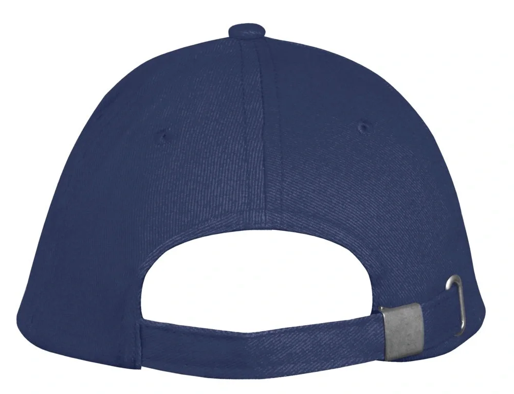 Бейсболка Long Beach, темно-синяя с белым - фото 4