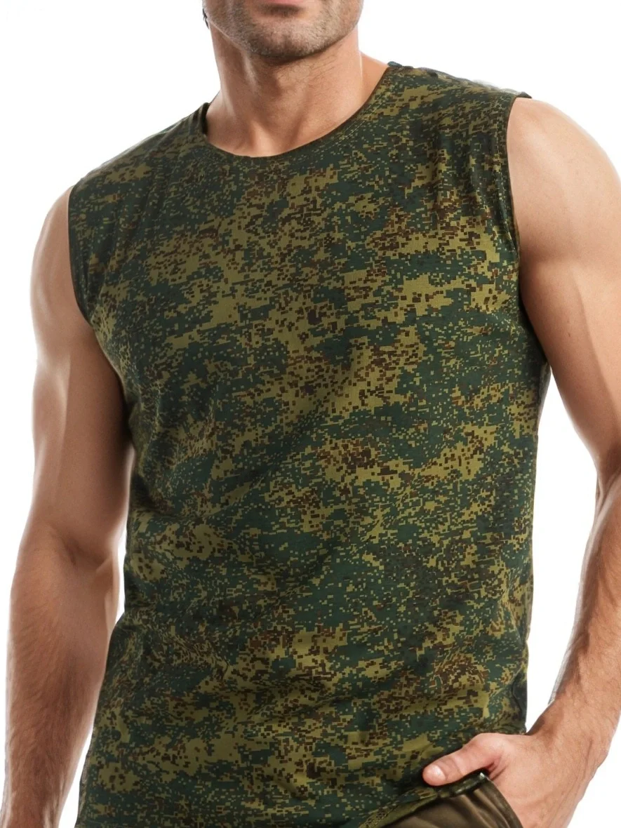 Безрукавка-афганка "Цифра зеленая" - фото 2