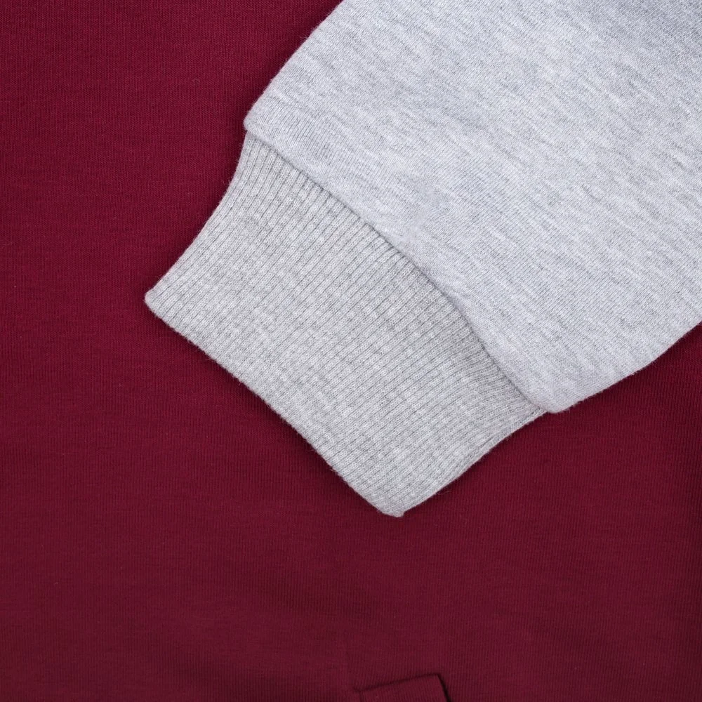 Бомбер College, бордовый - фото 14