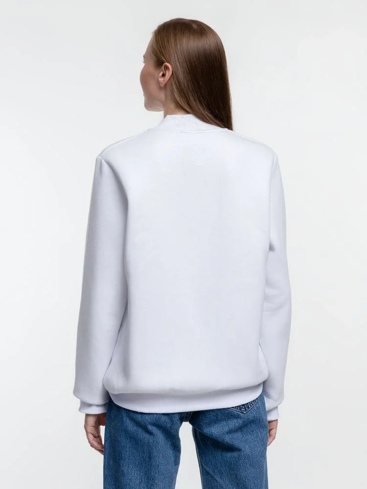 Бомбер Graduate, белый - фото 9