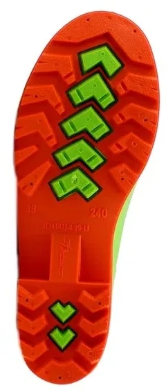 Ботильоны ПВХ Д16 КОКЕТКА (ДАРИНА) женские, зелено/оранжевые - фото 6