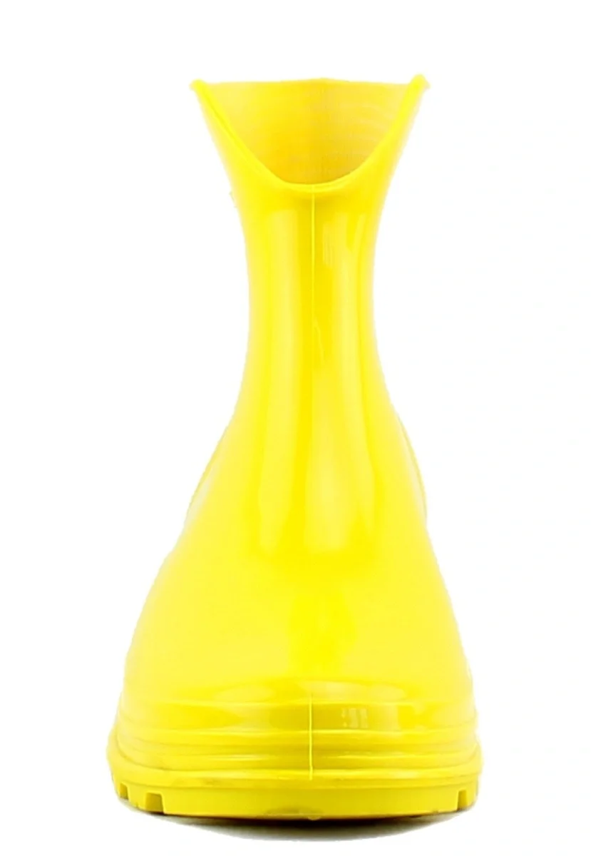 Ботильоны ПВХ Д16 КОКЕТКА (ДАРИНА) женские, желтые - фото 4