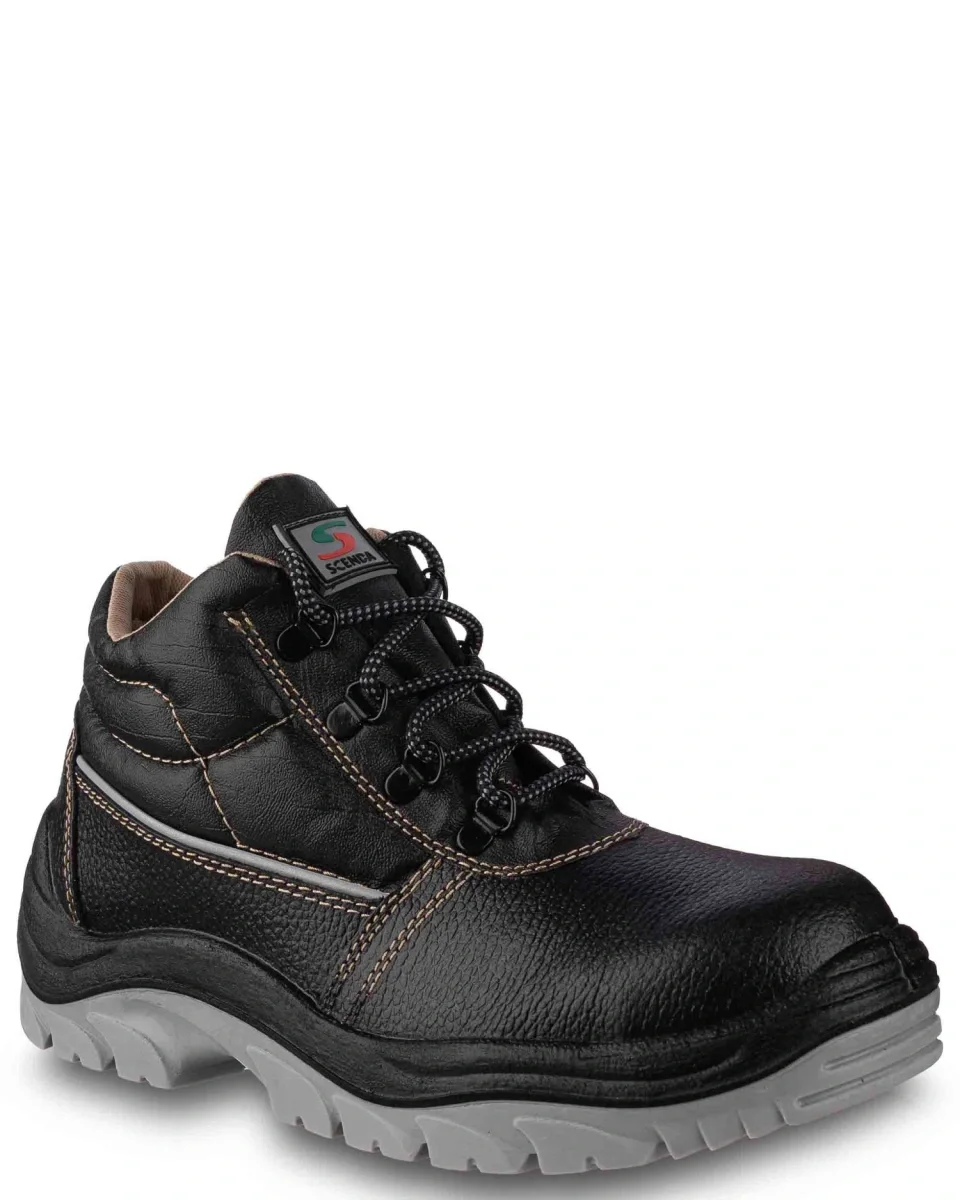 Ботинки рабочие "Редгрей" ПУ/ТПУ, металлический подносок, натуральная кожа - фото 1