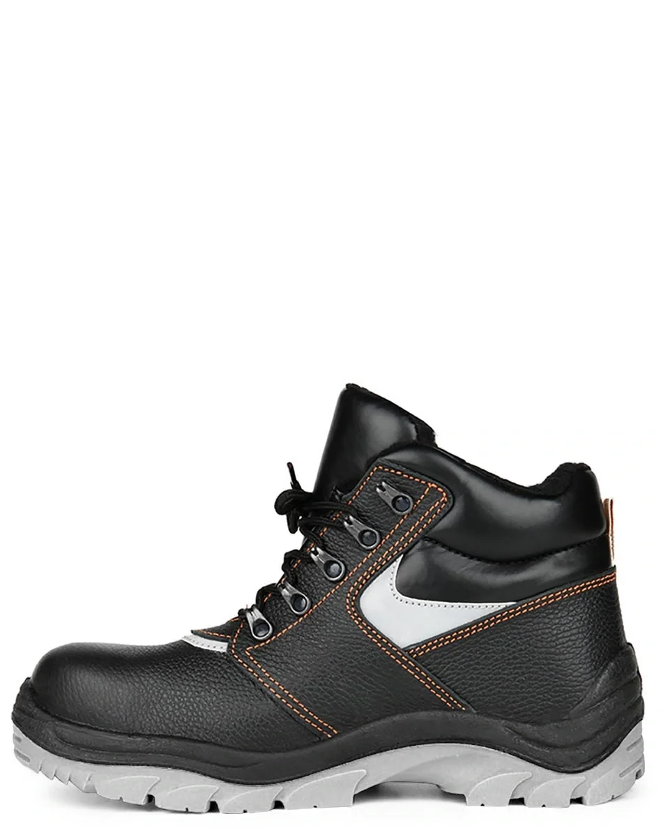 Ботинки кожаные утепленные РЕСУРС ПУ/ТПУ, композитный подносок - фото 4